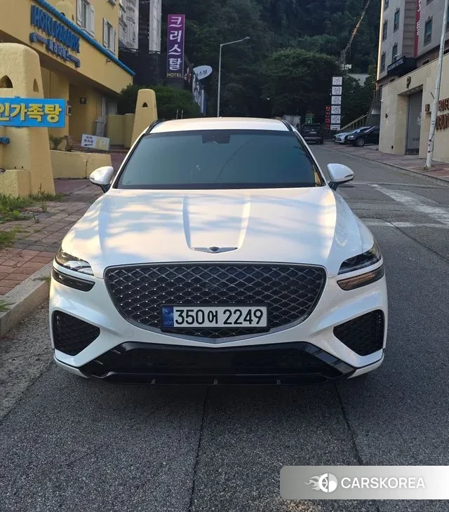 Genesis GV70 2023 Белый из Кореи, фото 4