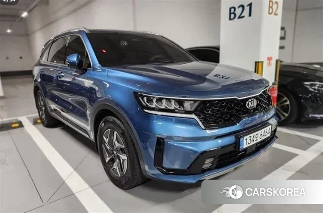 Kia Sorento 4th Generation 2021 Синий из Кореи, фото 3
