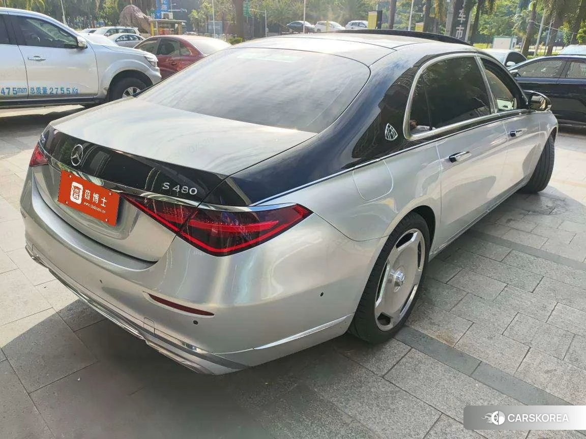 Mercedes-Benz Maybach S-class 2022 Серебристо-серый из Китая, фото 4