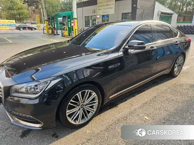 Genesis G80 2018 Черный из Кореи, фото 3