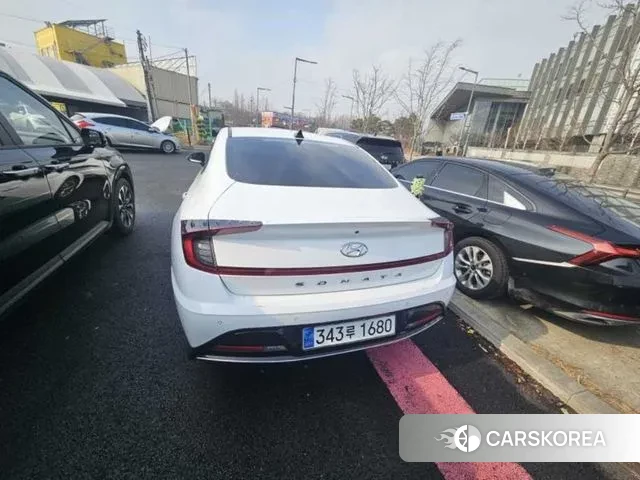 Hyundai Sonata (DN8) 2022 Белый из Кореи, фото 4