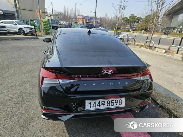 Hyundai Avante (CN7) 2021 Черный из Кореи, фото 6