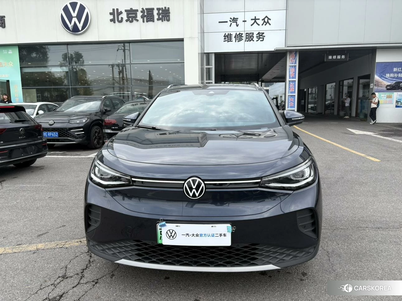 Volkswagen ID.4 CROZZ 2025 Черный из Китая, фото 3