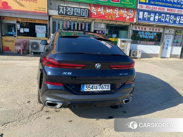 BMW X6 (G06) 2025 Черный из Кореи, фото 3