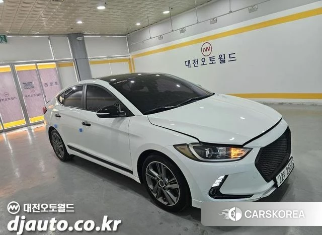 Hyundai Avante AD 2018 Белый из Кореи, фото 3