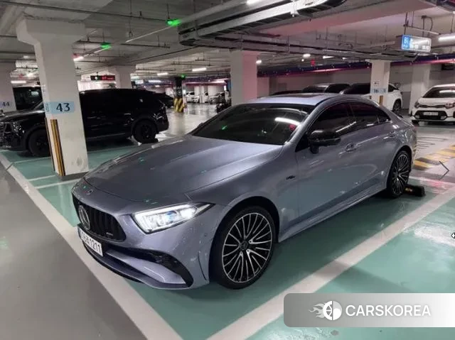 Mercedes-Benz CLS-Class C257 2022 Серебристо-серый из Кореи, фото 3