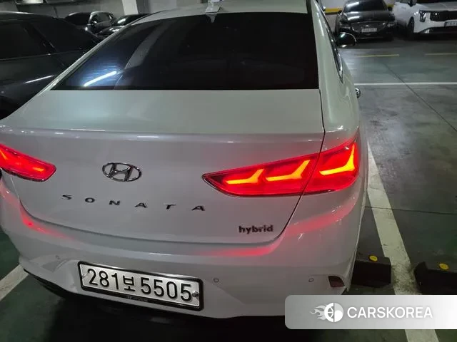 Hyundai Sonata New Rise Hybrid 2018 Белый из Кореи, фото 3