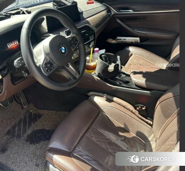 BMW 5 Series (G30) 2019 Серый из Кореи, фото 3