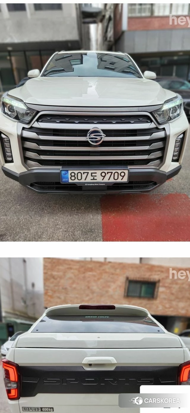 Ssangyong The New Rexton Sport 2022 Белый из Кореи, фото 3