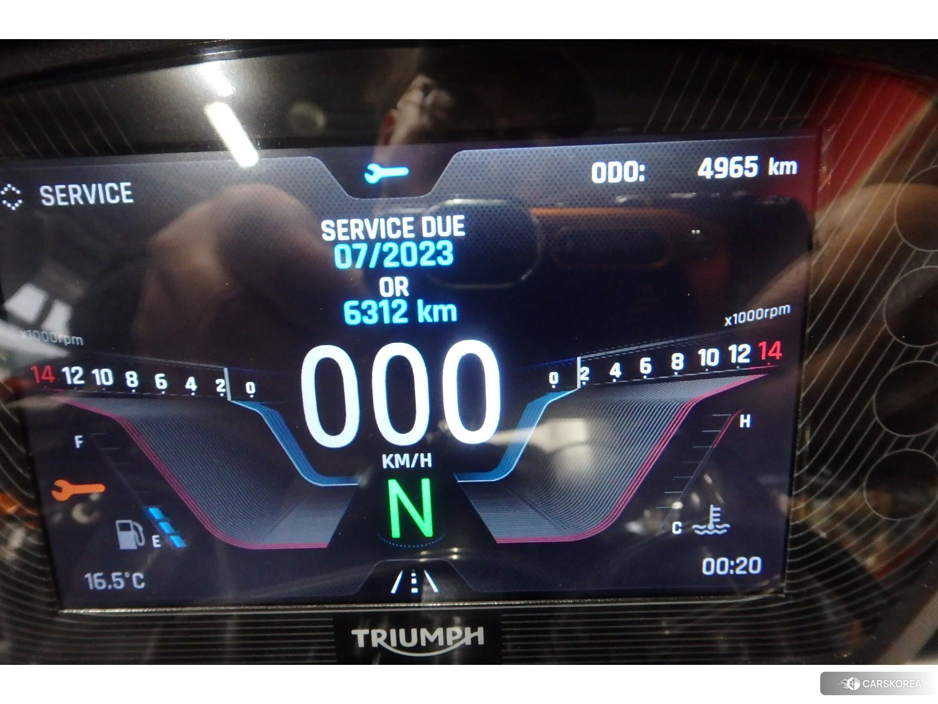 Triumph STREET TRIPLE 765 RS id 4352678 из Японии 10