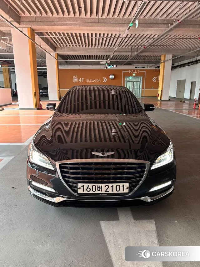 Genesis G80 2018 Черный из Кореи, фото 5