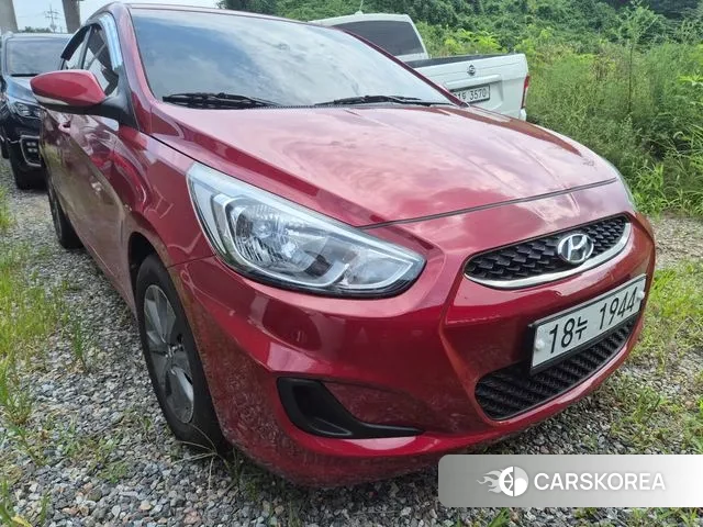 Hyundai Accent (New type) 2018 Черный из Кореи, фото 6