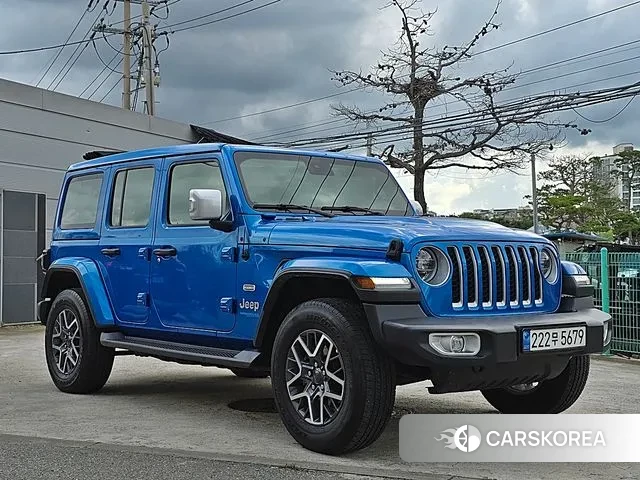 Jeep Wrangler (JL) 2022 Синий из Кореи, фото 6