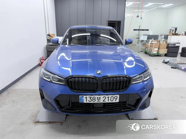 BMW 3 Series (G20) 2022 Синий из Кореи, фото 5