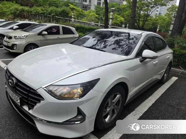 Hyundai Sonata (DN8) 2019 Белый из Кореи, фото 3