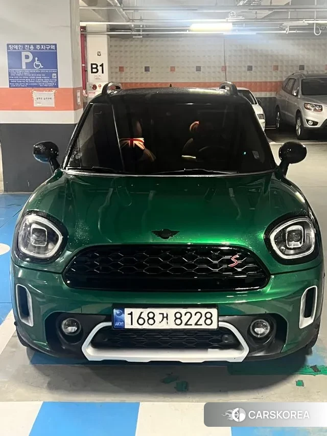 Mini Cooper S Countryman 2023 Зеленый из Кореи, фото 6