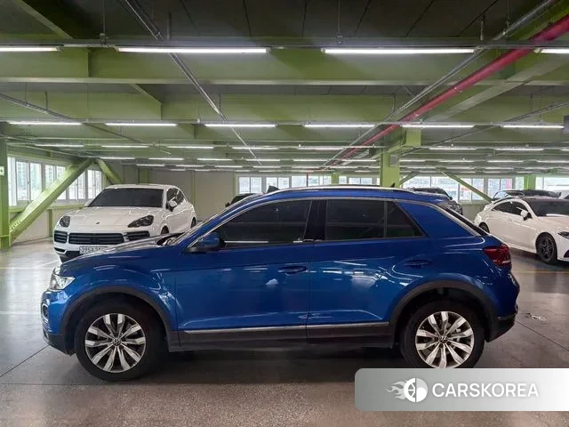 Volkswagen T-Roc 2021 Синий из Кореи, фото 4