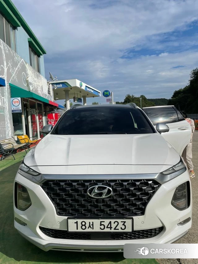 Hyundai Santa Fe TM 2019 Белый из Кореи, фото 6