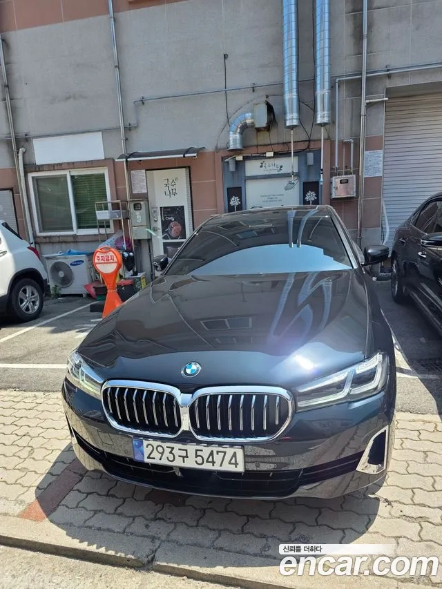 BMW 5 Series (G30) 2023 Черный из Кореи, фото 3