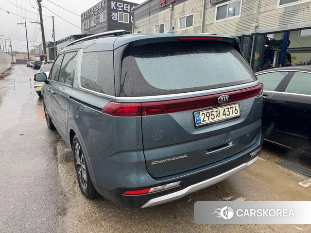 Kia Carnival 4th generation 2021 Небесно-голубой из Кореи, фото 6
