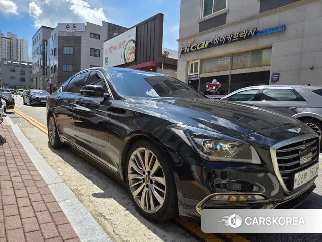 Genesis G80 2018 Черный из Кореи, фото 4