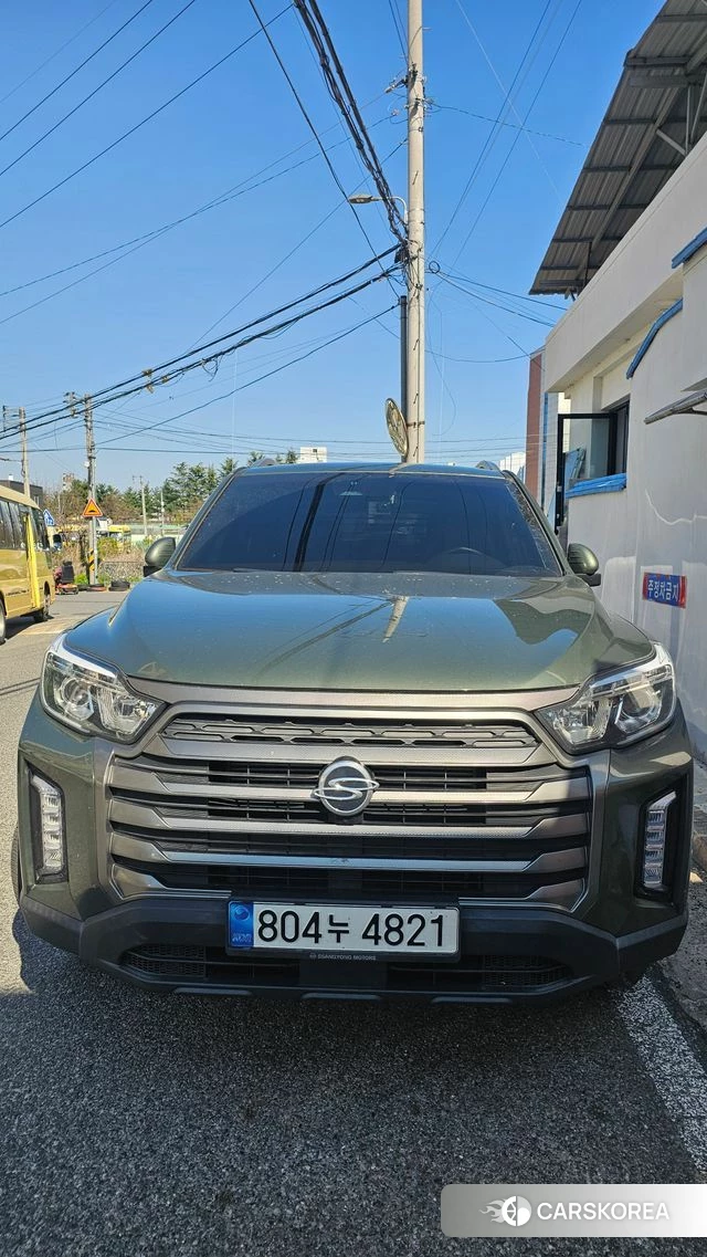 Ssangyong The New Rexton Sport 2022 Светло-зеленый из Кореи, фото 4