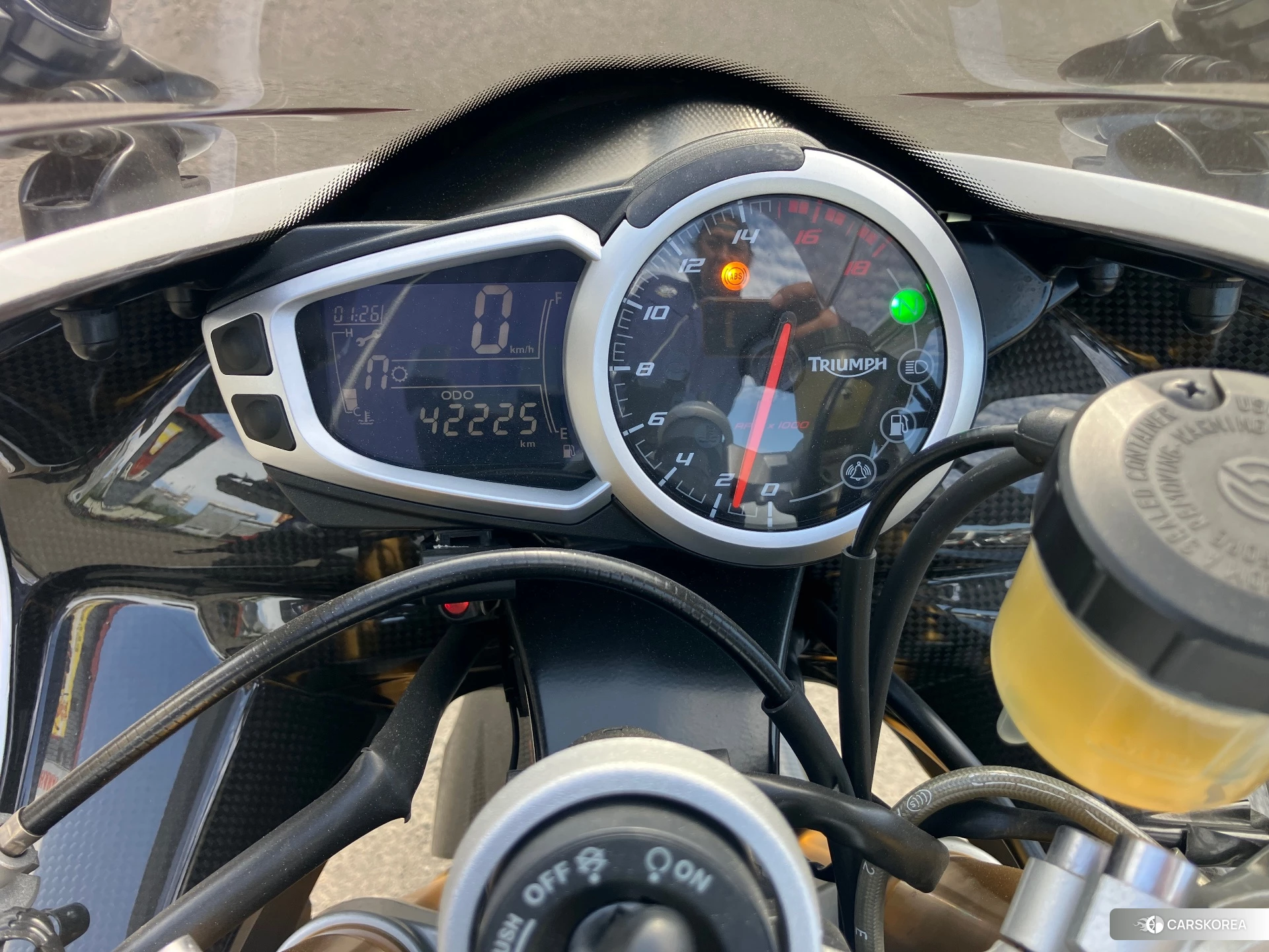 Triumph DAYTONA 675R 2014 из Японии, фото 5