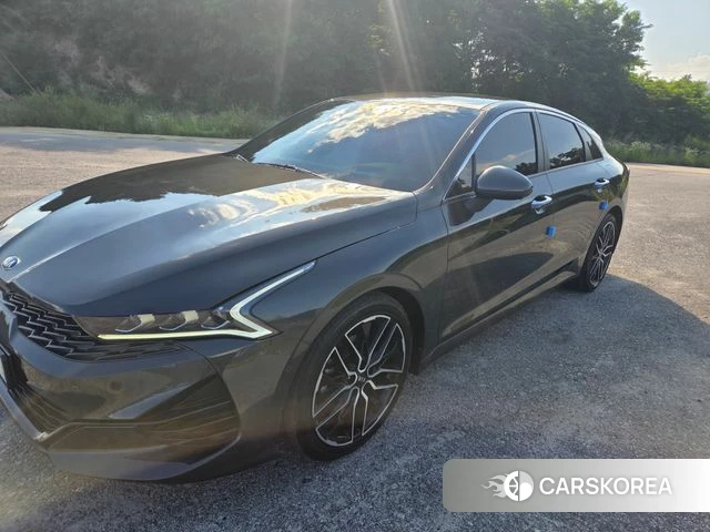 Kia K5 3rd generation 2021 Серый из Кореи, фото 3