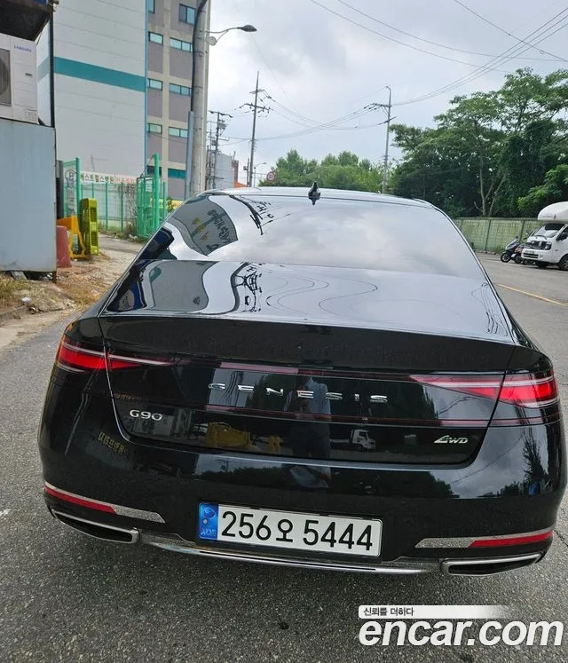 Genesis G90 (RS4) 2022 Черный из Кореи, фото 3