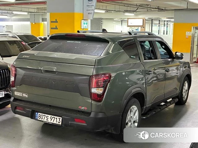 Ssangyong The New Rexton Sport 2022 Темно-зеленый из Кореи, фото 3