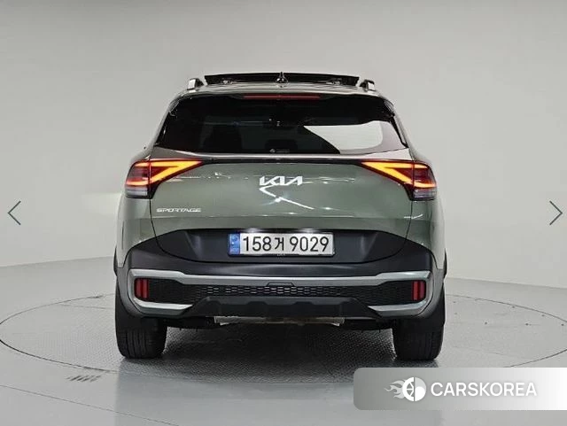 Kia Sportage 5th Generation 2022 Светло-зеленый из Кореи, фото 3