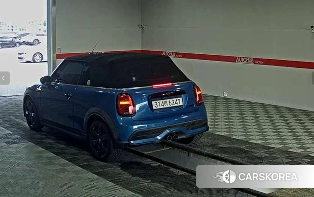 Mini Cooper S Convertible 2023 Синий из Кореи, фото 5