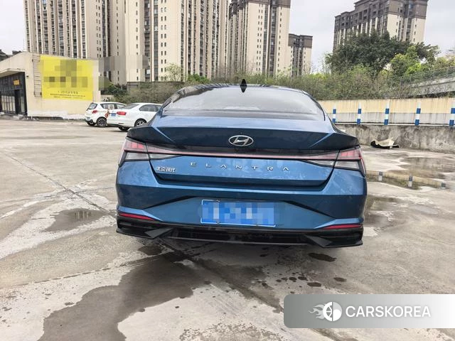 Hyundai Elantra 2021 Синий из Китая, фото 3