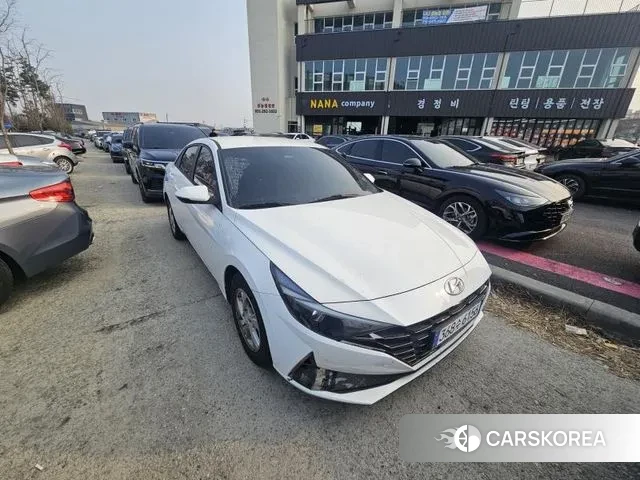 Hyundai The New Avante (CN7) 2022 Белый из Кореи, фото 5