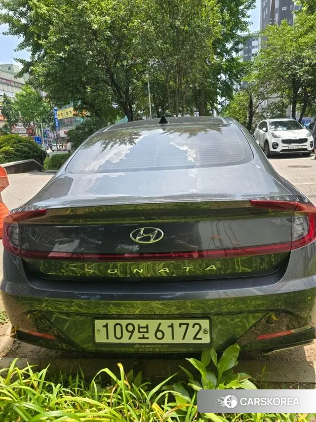 Hyundai Sonata (DN8) 2020 Серый из Кореи, фото 3