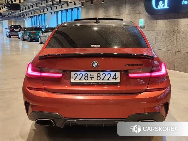 BMW 3 Series (G20) 2020 Красный из Кореи, фото 3