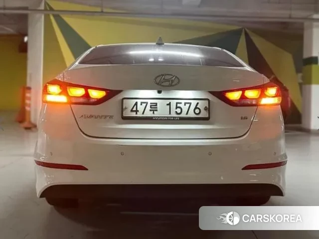 Hyundai Avante AD 2018 Белый из Кореи, фото 3