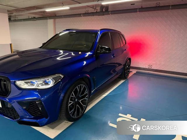 BMW X5M (G05) 2021 Синий из Кореи, фото 3