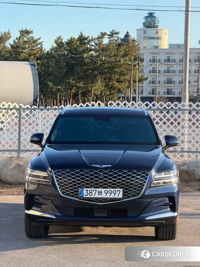 Genesis GV80 2020 Синий из Кореи, фото 3