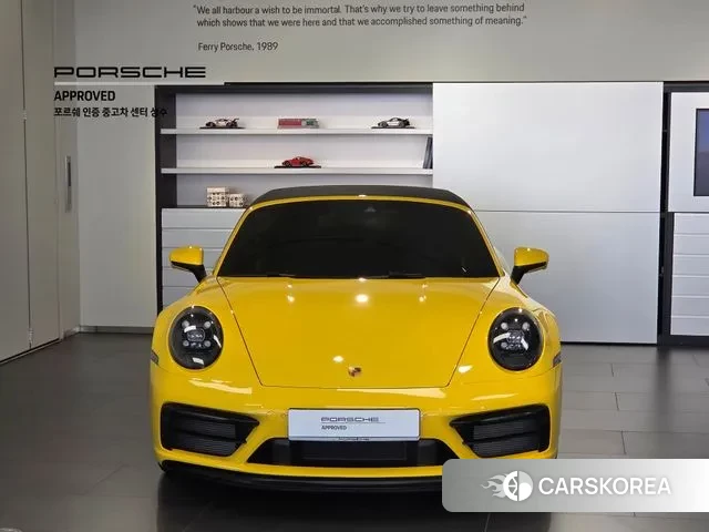 Porsche 911(992) 2024 Желтый из Кореи, фото 5