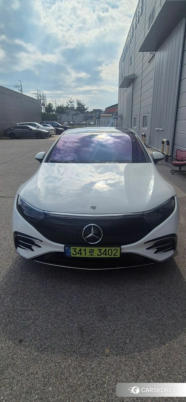 Mercedes-Benz EQS V297 2022 Белый из Кореи, фото 3