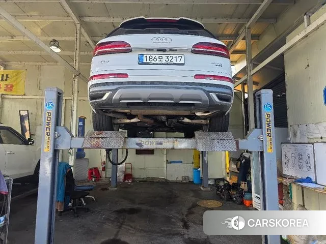 Audi Q7 (4M) 2023 Белый из Кореи, фото 3