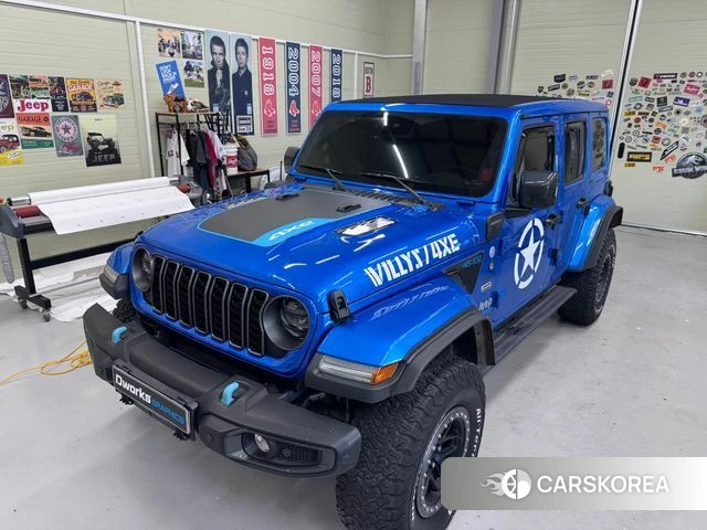 Jeep Wrangler (JL) 2021 Синий из Кореи, фото 6