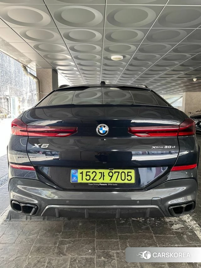 BMW X6 (G06) 2025 Черный из Кореи, фото 3