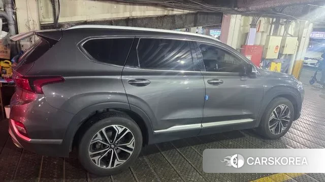 Hyundai Santa Fe TM 2019 Серебристо-серый из Кореи, фото 3