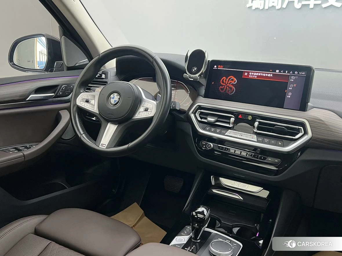 BMW X3 2021 Черный из Китая, фото 4