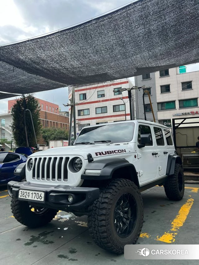 Jeep Wrangler (JL) 2020 Белый из Кореи, фото 3