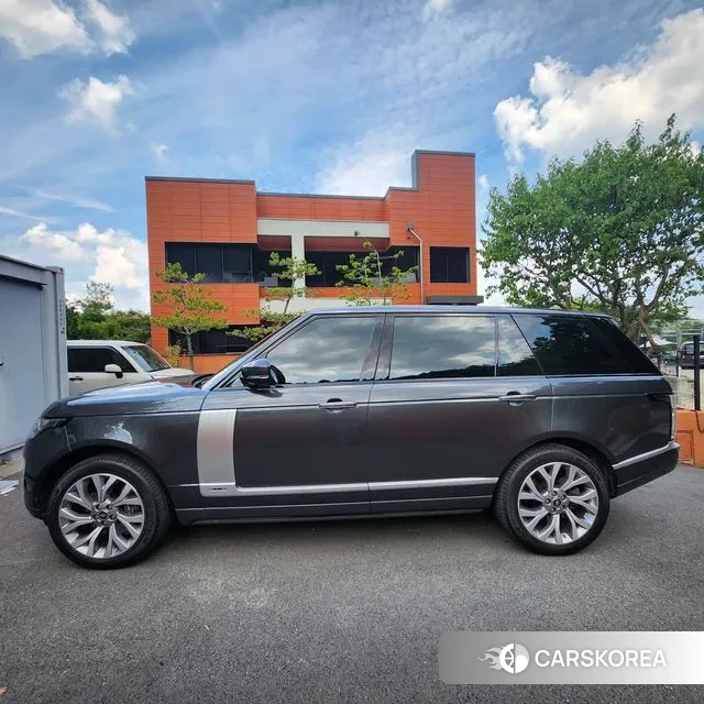 Land Rover Range Rover 4th Generation 2020 Светло-серебряный цвет из Кореи, фото 4