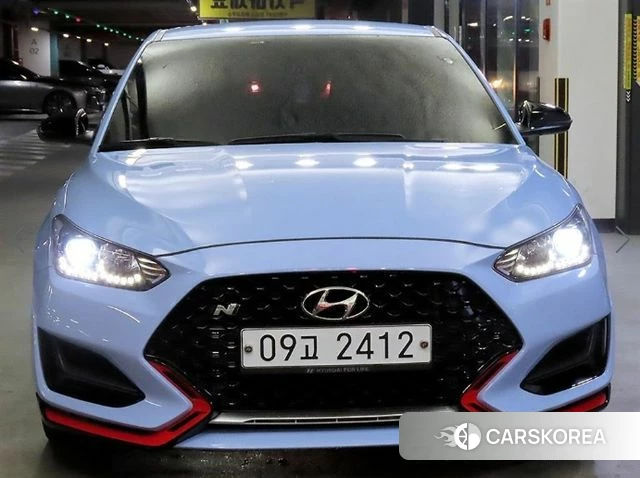 Hyundai Veloster (JS) 2018 Синий из Кореи, фото 3