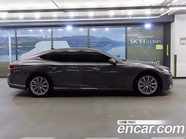 Lexus LS500 5th generation 2019 Серый из Кореи, фото 3